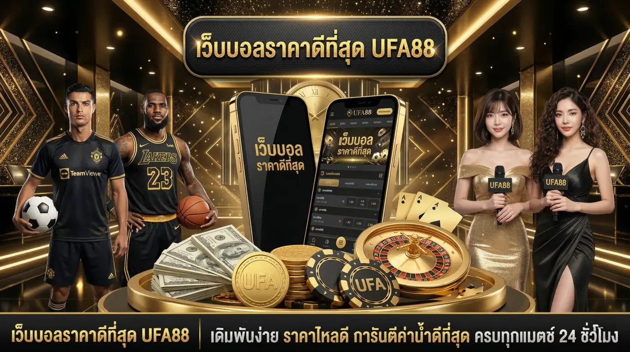 เว็บบอลราคาดีที่สุด UFA88